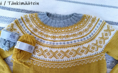 Drops Lemon Pie -muunnelma Drops Merino Extra Finesta