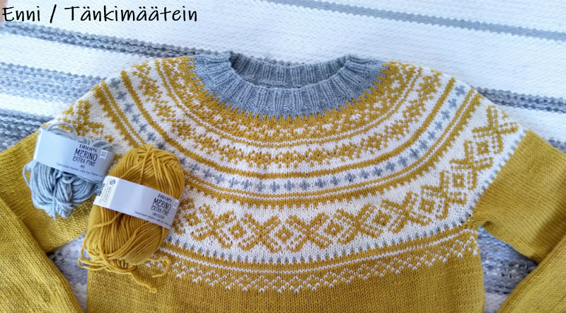 Drops Lemon Pie -muunnelma Drops Merino Extra Finesta