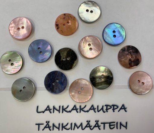 Helmiäisnappi, eri värejä