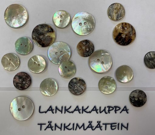 Helmiäisnappi, eri värejä - Image 2